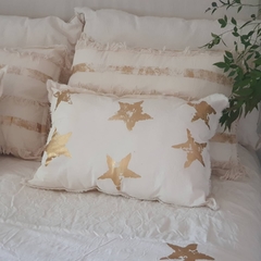 LINEA GLAM | ACOLCHADO STARS ORO - comprar online