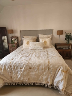 LINEA GLAM | ACOLCHADO SQUARES ORO O PLATA en internet
