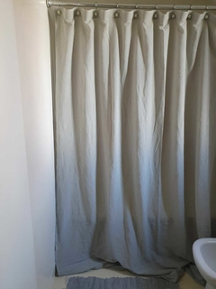 Cortina de Baño Gasa Gris