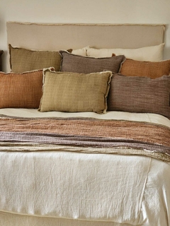 Almohadón Rectangular Gasa Doble Colores - comprar online