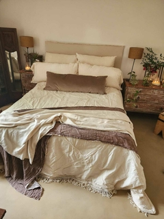 LINEA BOHO | ACOLCHADO ROMBOS - Concepto Cálido
