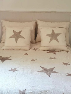 Almohadón Stars pintado a mano - comprar online