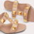 Valentino - Sandália Slide Roman Stud - comprar online