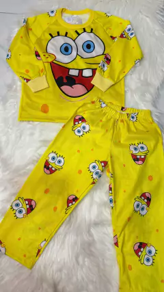 Pijama niño de spum, BOB ESPONJA