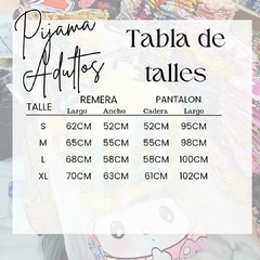 Pijama adulto de spum, CAPIBARA/CARPINCHO - comprar online