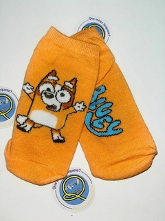 Soquetes serie BLUEY, BINGO base naranja