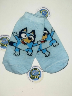 Soquetes serie bluey , BLUEY base celeste