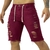 Kit 2 Bermudas Com Cordão Vermelho e Branca Jeans Masculino na internet
