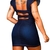 Vestido Jeans Feminino Tendencia Decote Moda - Vitrine Moda Star