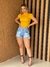 Blusa Feminina Blusinha Manga Curta Canelada Princesa P M G - Vitrine Moda Star