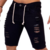 Kit 2 Bermuda Preto com Vermelho Com Cordão e Lycra Top na internet