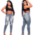 Calça Jeans Feminina com Elastano Cintura Alta Empina Bumbum - loja online