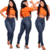 Calça Jeans Feminina com Lycra Cintura Alta Empina Bumbum