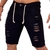Kit 2 Bermuda Preto com Vermelho Com Cordão e Lycra Top - comprar online