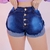 Kit 2 Short Jeans Feminino Com Lycra Tendencia - Vitrine Moda Star
