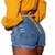Kit 3 Short Feminino Jeans Bermuda Jeans Rasgado Feminino - Vitrine Moda Star