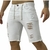 Kit Duas Bermudas Masculinas Branca e Azul - comprar online