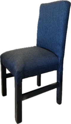Silla chenille negra