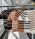 Blusa Tricot Listrada Manga Curta - loja online