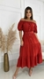 Vestido Midi com Cinto - loja online
