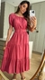 Vestido Midi com Cinto - comprar online