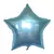 Globo metalizado Estrella Celeste (45 cm)