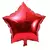 Globo metalizado Estrella Rojo (45 cm)