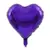 Globo metalizado Corazón Violeta (45 cm)