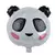 GLOBO CABEZA PANDA X 1 UN.(45CM)