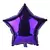 Globo metalizado Estrella Violeta (45 cm)