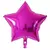 Globo metalizado Estrella Fucsia (45 cm)