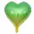 Globo metalizado Corazón degradee (45 cm)