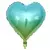 Globo metalizado Corazón degradee(45 cm)