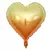 Globo metalizado Corazón degradee (45 cm)