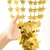 CORTINA METALIZADA ESTRELLAS X 1 UN.(DORADO