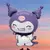 GLOBO FIGURA KUROMI LILA X 1 UN.(65 CM)