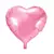 Globo metalizado Corazón Rosa (45 cm)