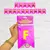 BANDERIN F.C FLUOR ROSA
