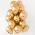 GLOBOS LATEX 10" CHROME X 5 UN. (DORADO)