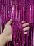 CORTINA METALIZADA LLUVIA X 1 UN.(FUCSIA)