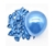 GLOBOS LATEX CHROME 5" X 10 UN.(AZUL)