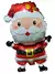 GLOBO PAPA NOEL CINTURON X 1 UN.(35 CM)