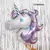Globo Unicornio Gigante X 1 un.(Violeta)