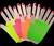 GUANTES DE RED CORTOS FLUOR X 12 UN.