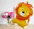 GLOBO LEON CUERPO X 1 UN.(85 CM)