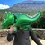 GLOBO DINO GIGANTE VERDE (TRICERATOPS) X 1 UN.