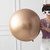 GLOBO PIÑATA CHROME 18" CHAMPAGNE X 1 UN.