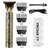 Image of Máquina de cortar cabelo profissional, aparador elétrico para barbear, USB recarregável