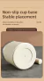 Caneca de café de aço inoxidável WORTHBUY 480ml