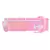 Teclado Mouse Fone Gamer Conjunto Evolut EG-53 Kit Starter Rosa